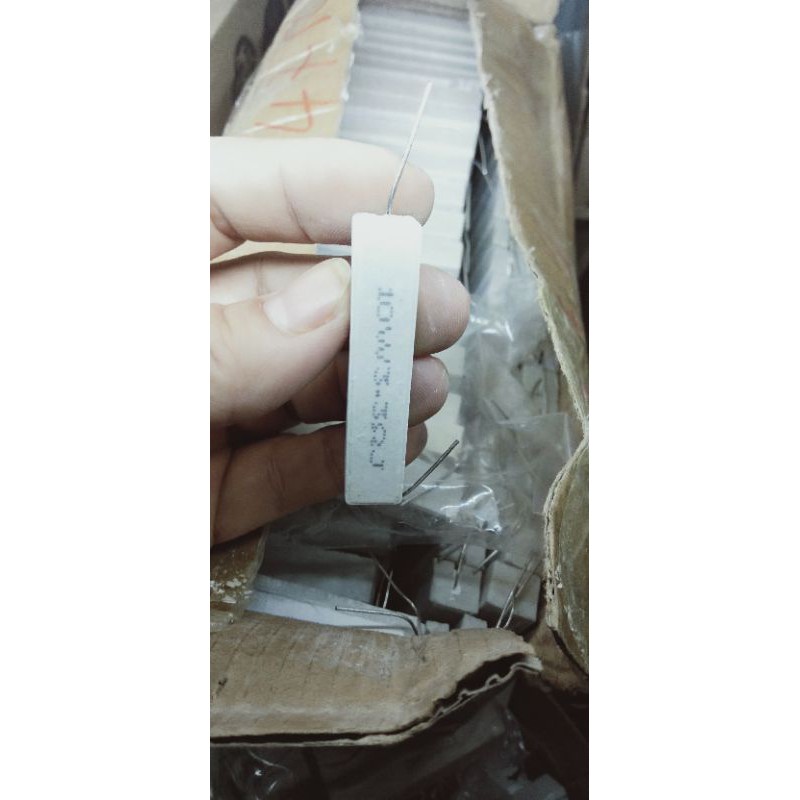 10 điện trở sứ 3.3om 10w