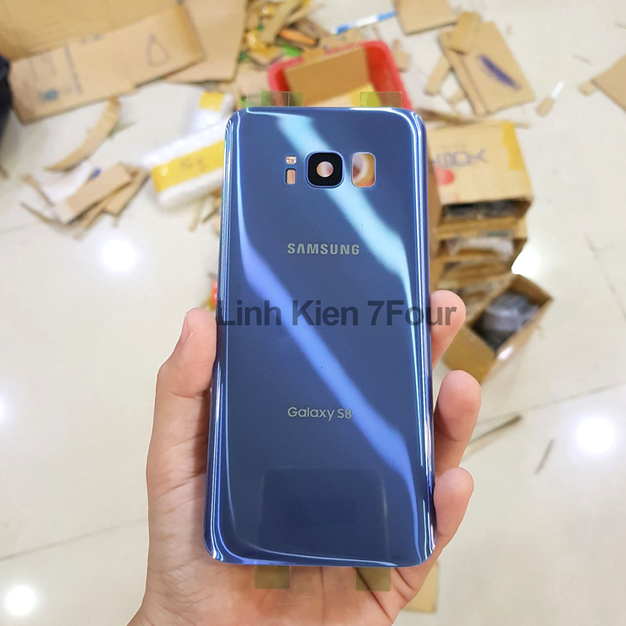 Nắp Lưng SAMSUNG S8 / S8+ (S8 Plus) có kính camera, keo dán