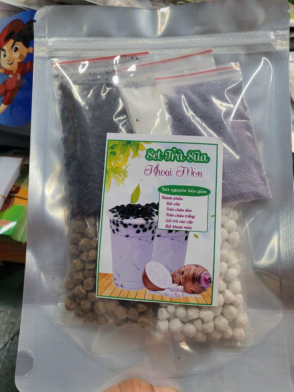 sét trà sữa - 8 vị trà sữa