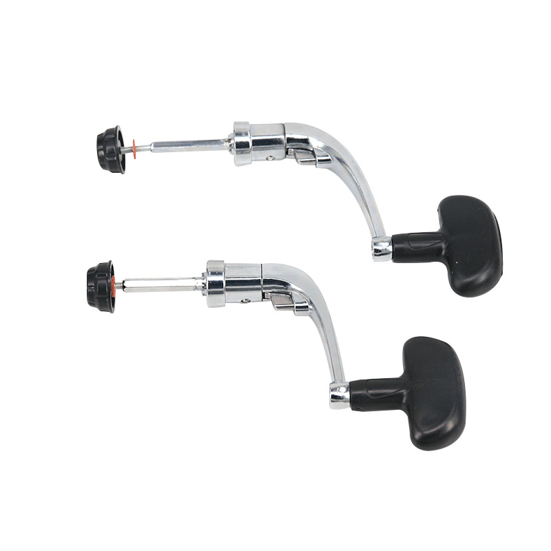 Tay Quay Máy Câu Cá Deukio Full Kim Loại Tay Quay Inox Phù hợp với máy câu từ 2000 - 7000 Đồ câu Duli