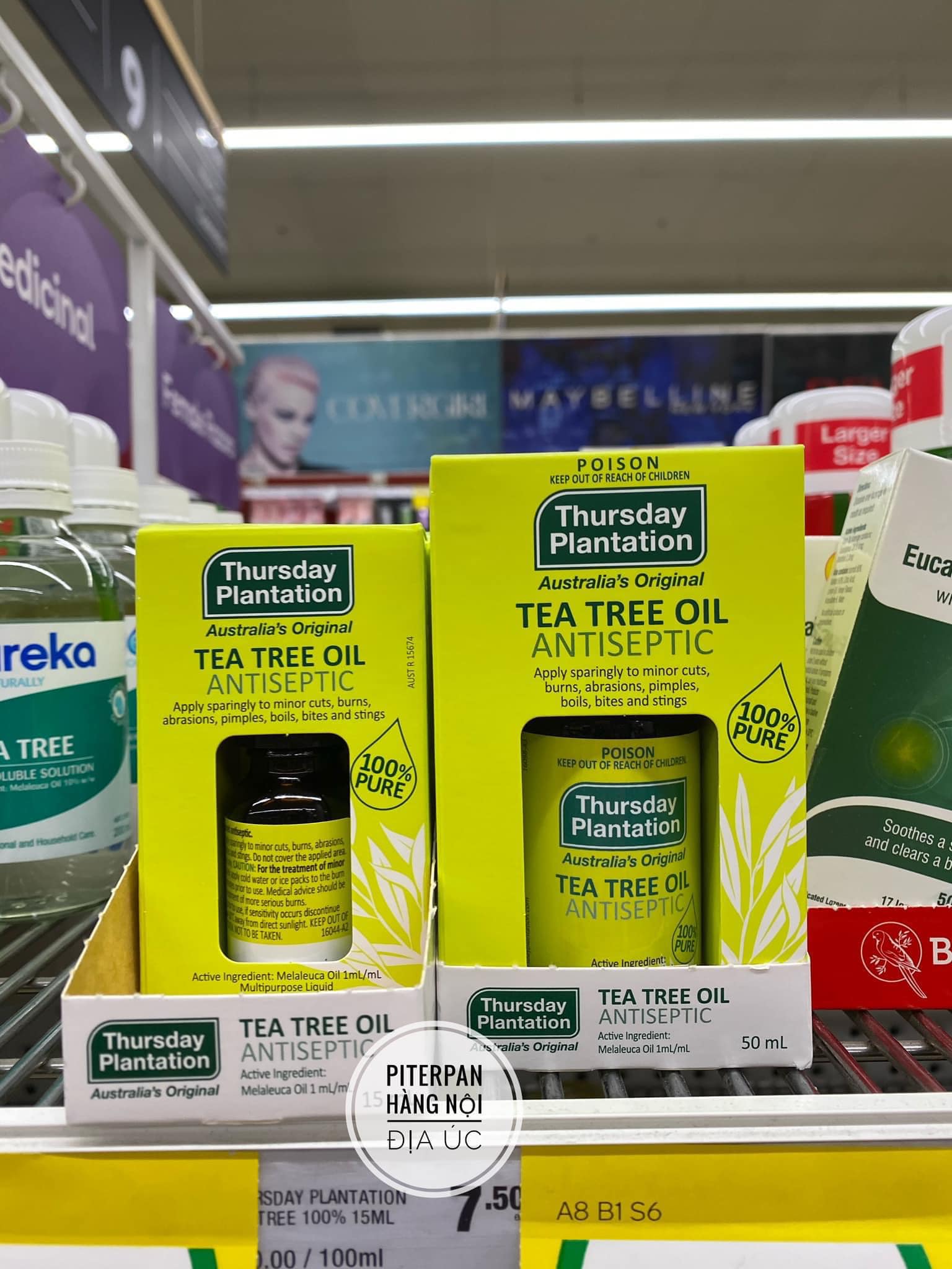 Tinh dầu tràm trà Thursday Plantation Tea tree oil hàng Úc