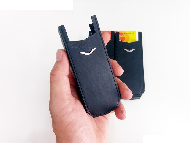 Bao da bò rút Vertu Ascent Ti + Ascent X