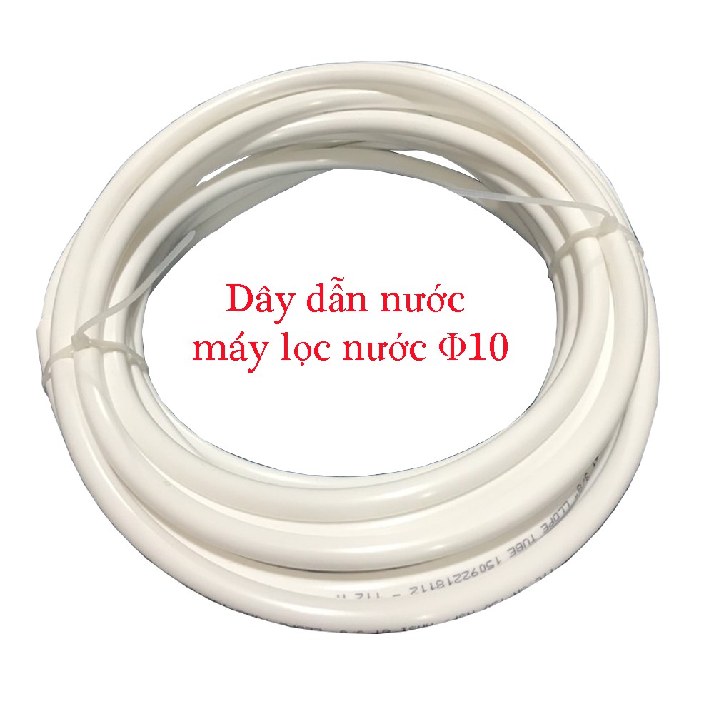 Dây ống dẫy nước phi 10 - Dùng cấp nước cho máy lọc nước RO, Nano