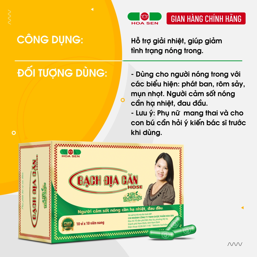 Bạch Địa Căn - Hose (Hàng chính hãng)