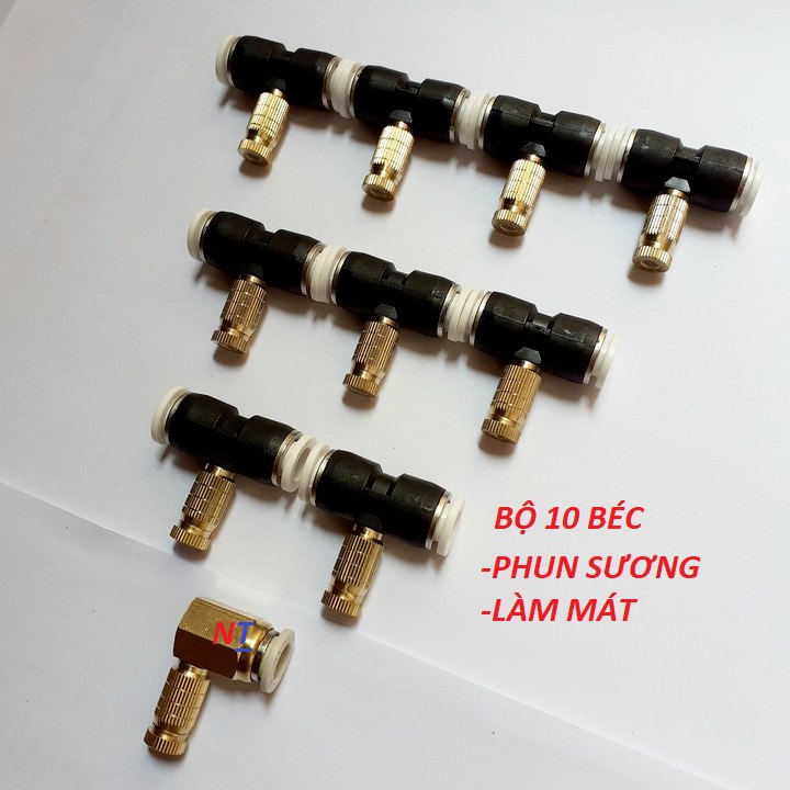 combo 10 béc phun sương làm mát bằng đồng số 3 | béc phun sương | béc phun sương tưới lan | béc phun sương tưới cây | béc phun sương đồng | béc phun sương số 3 | bép phun sương | bép phun sương tưới lan | đầu bép phun sương | bộ bép phun sương