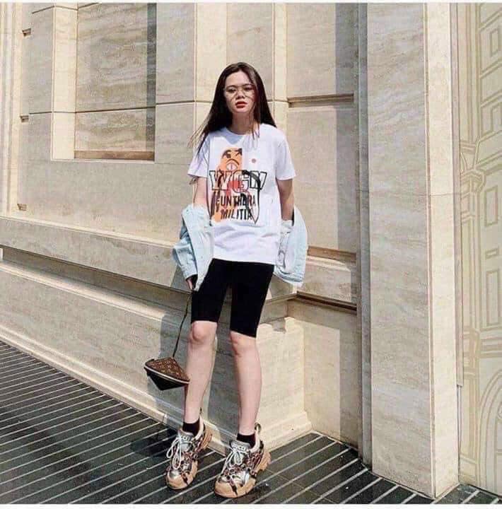 Quần legging ngố thái cao cấp