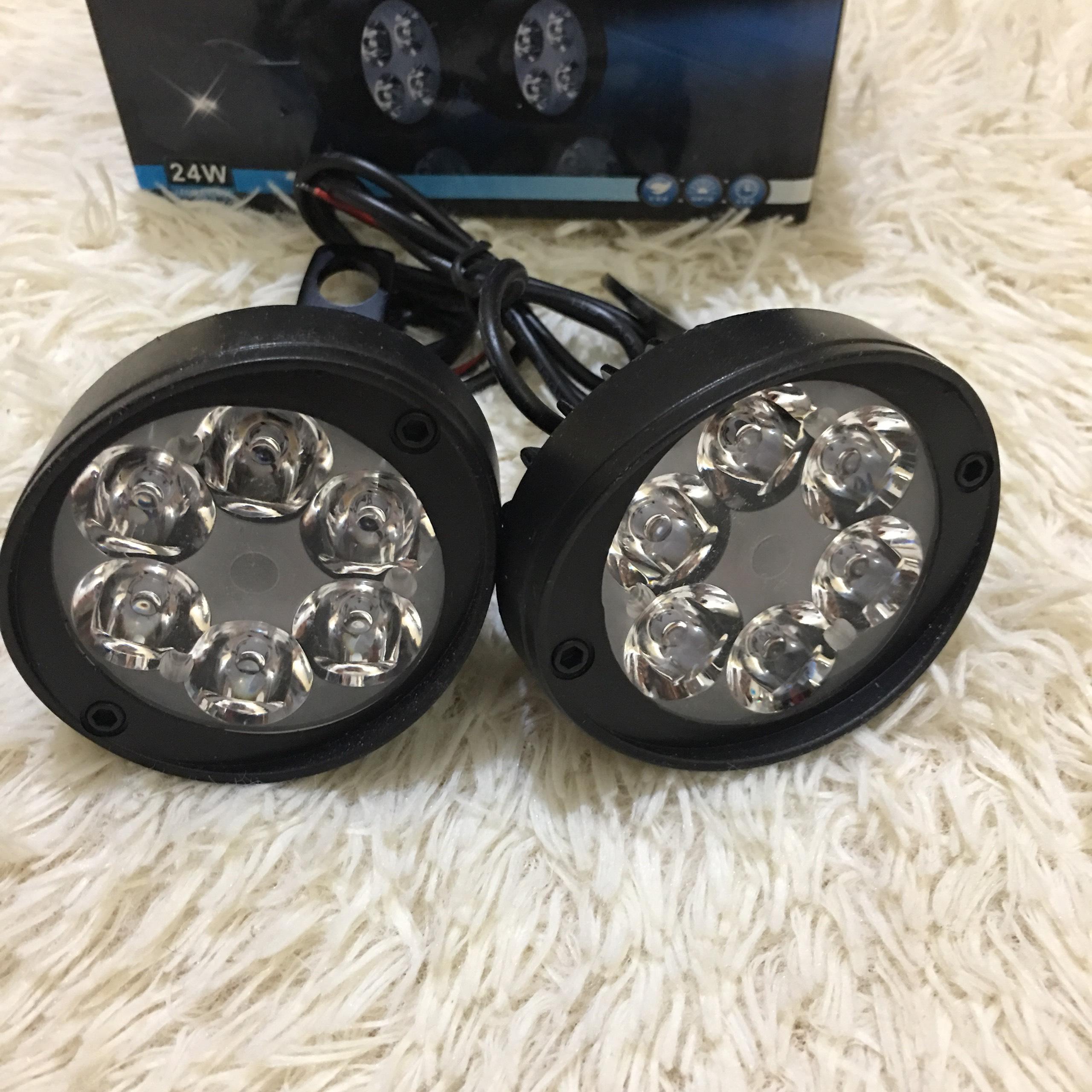 Đèn trợ sáng gắn gương xe máy Core 2 C6