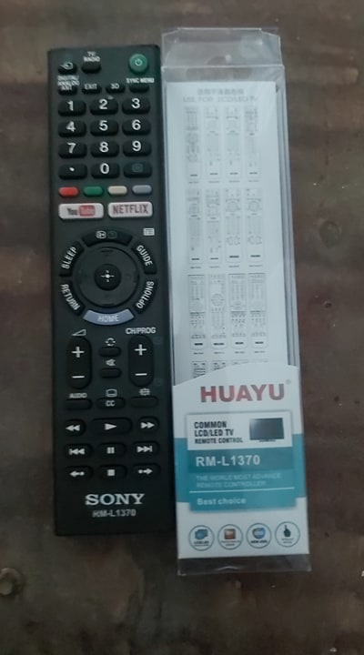 điêu khiển sony lcd 1370 youtobe