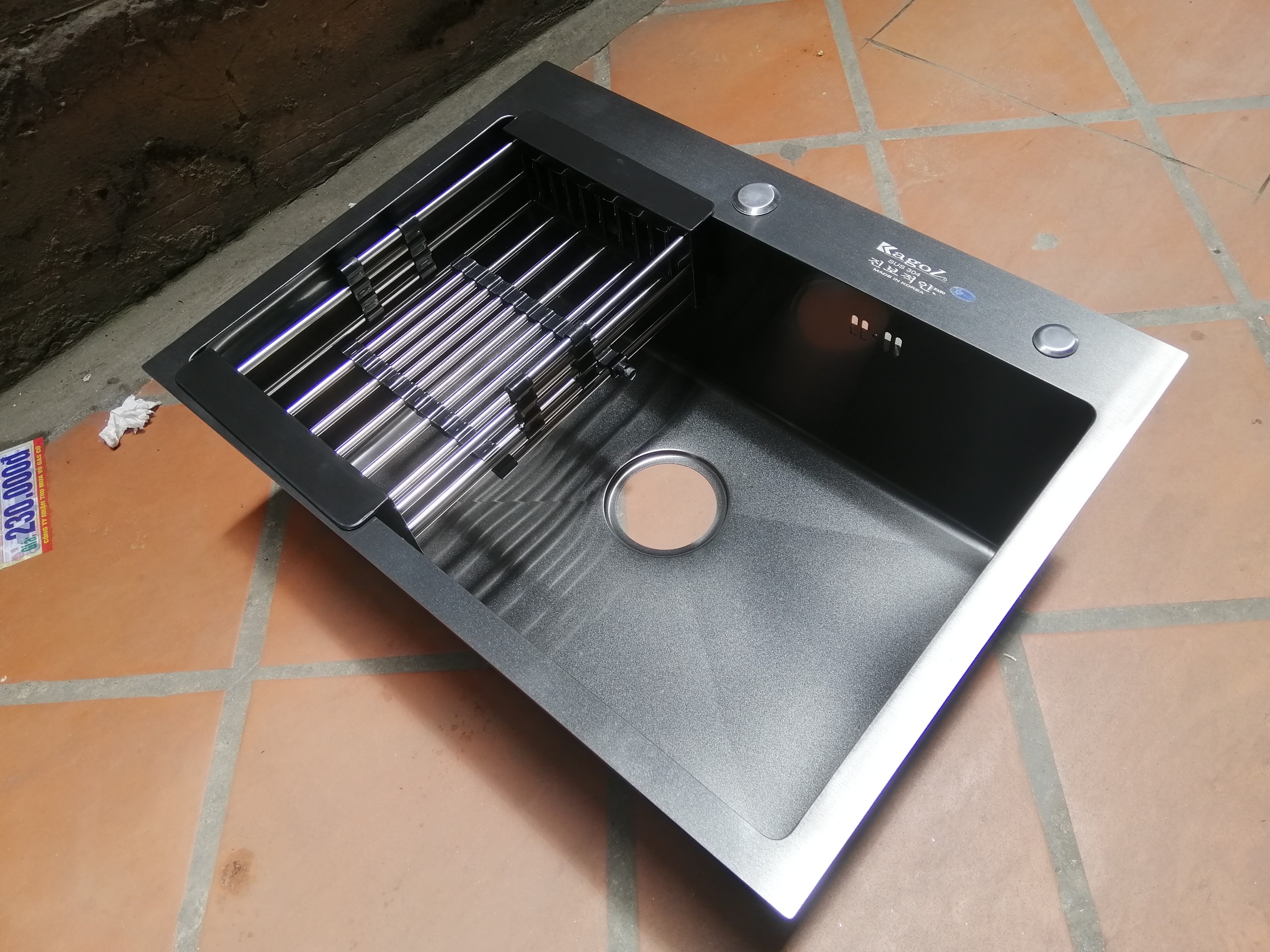 Chậu rửa bát Nano 1 hố