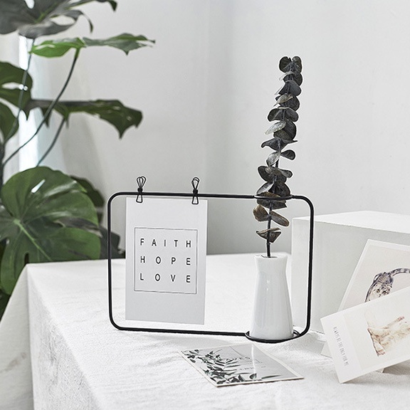 Set lọ hoa khung ảnh để bàn trang trí