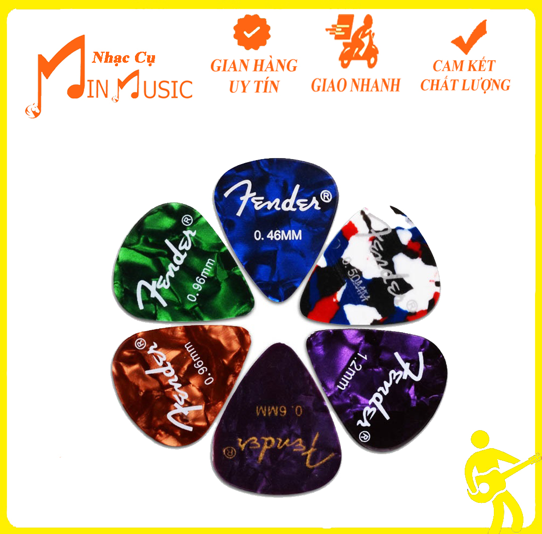 Phím gảy - Pick gảy đàn guitar /loại xà cừ cao cấp