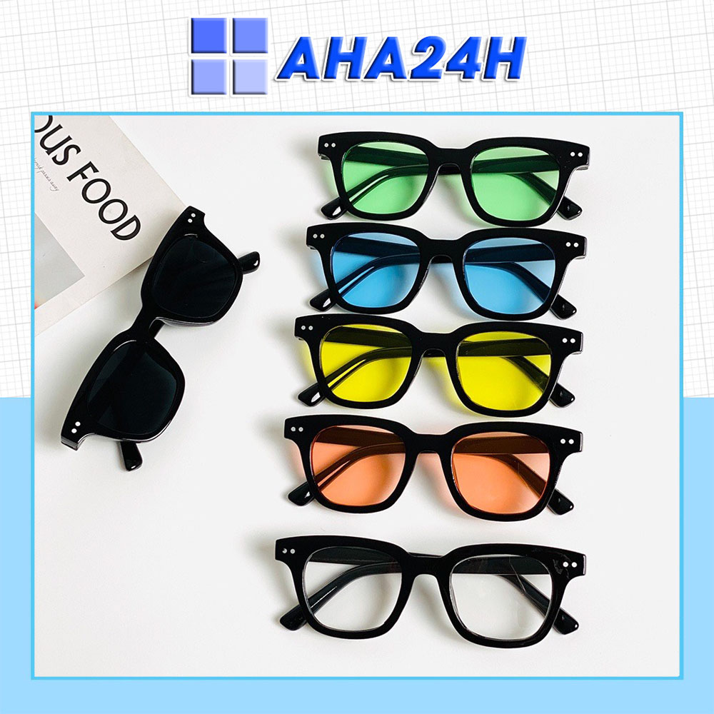 Mắt kính mát nam nữ AH126 Kiểu Dáng Thời Trang unisex gọng nhựa Cực Đẹp
