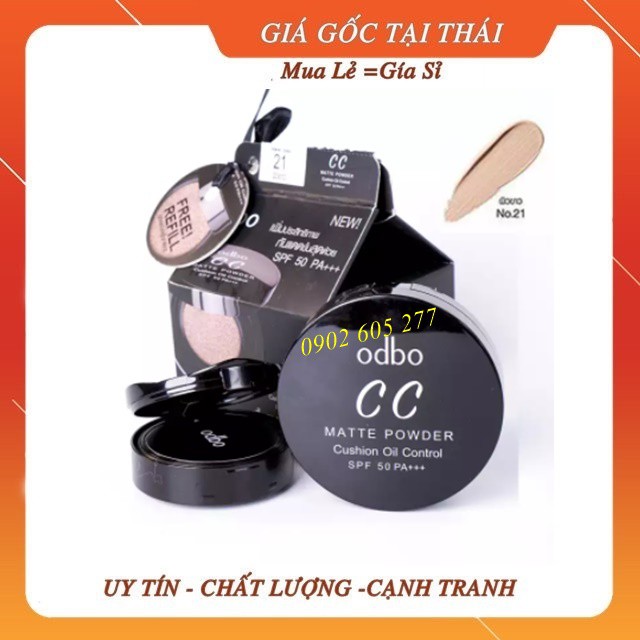 PHẤN NƯỚC CC Odbo Cushion Oil Control Thái Lan