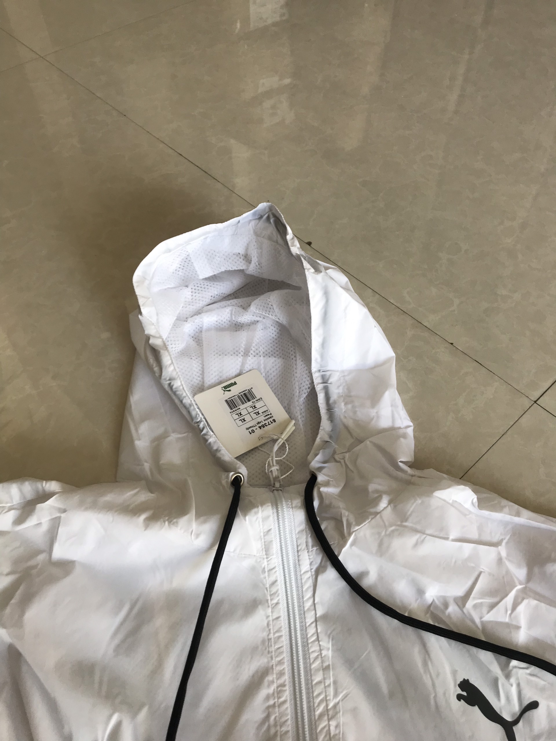 Áo khoác gió  Puma 517354 (xanh, đen)