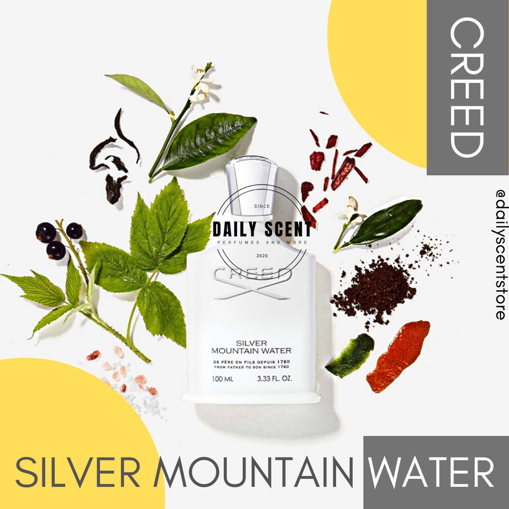 Nước hoa Unisex Creed Silver Moutain Water Eau de Parfum