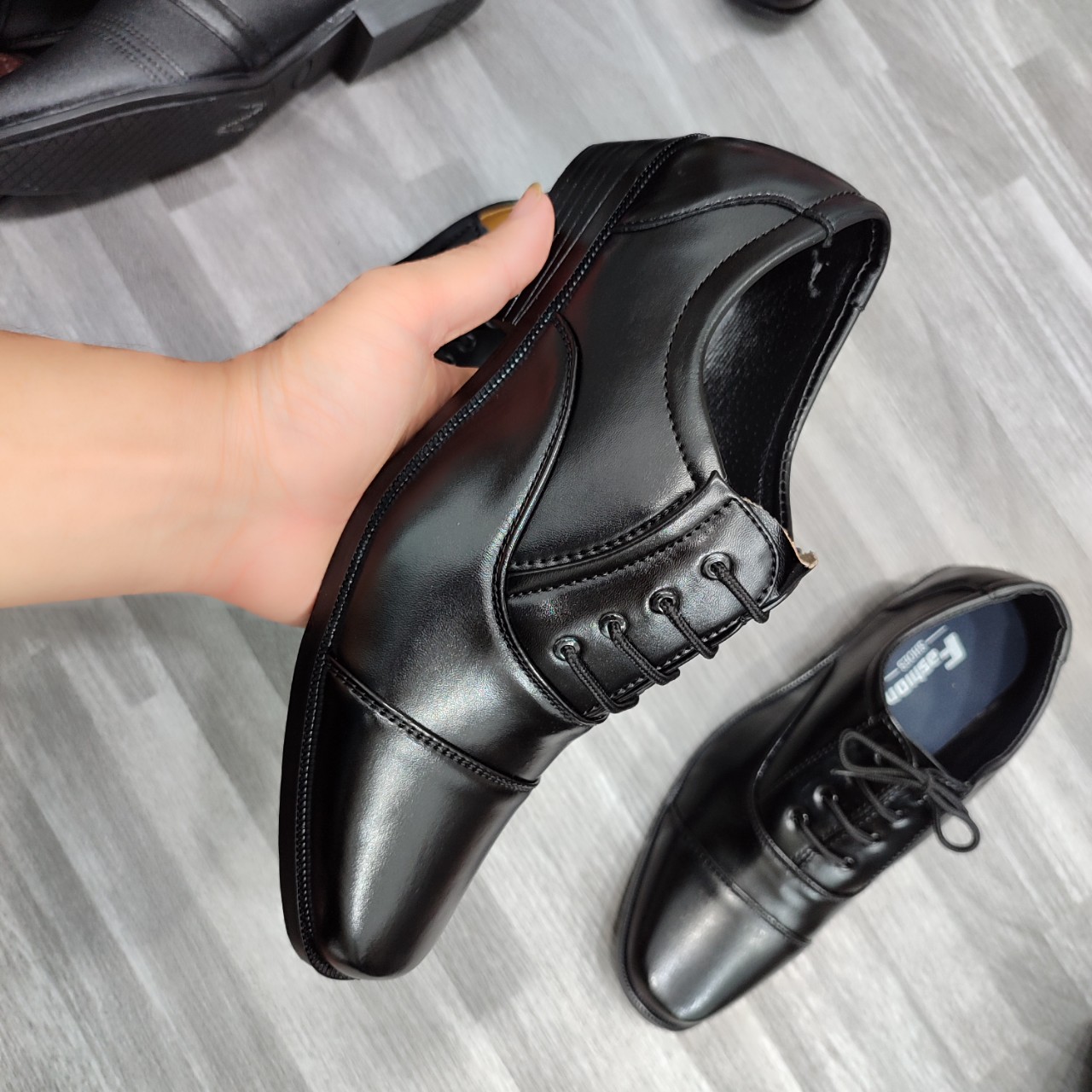 [HCM]Giày tây nam giả dây cột lịch lãm size 38 đên 44 hỗ  trợ dỏi size nêu ko vừa