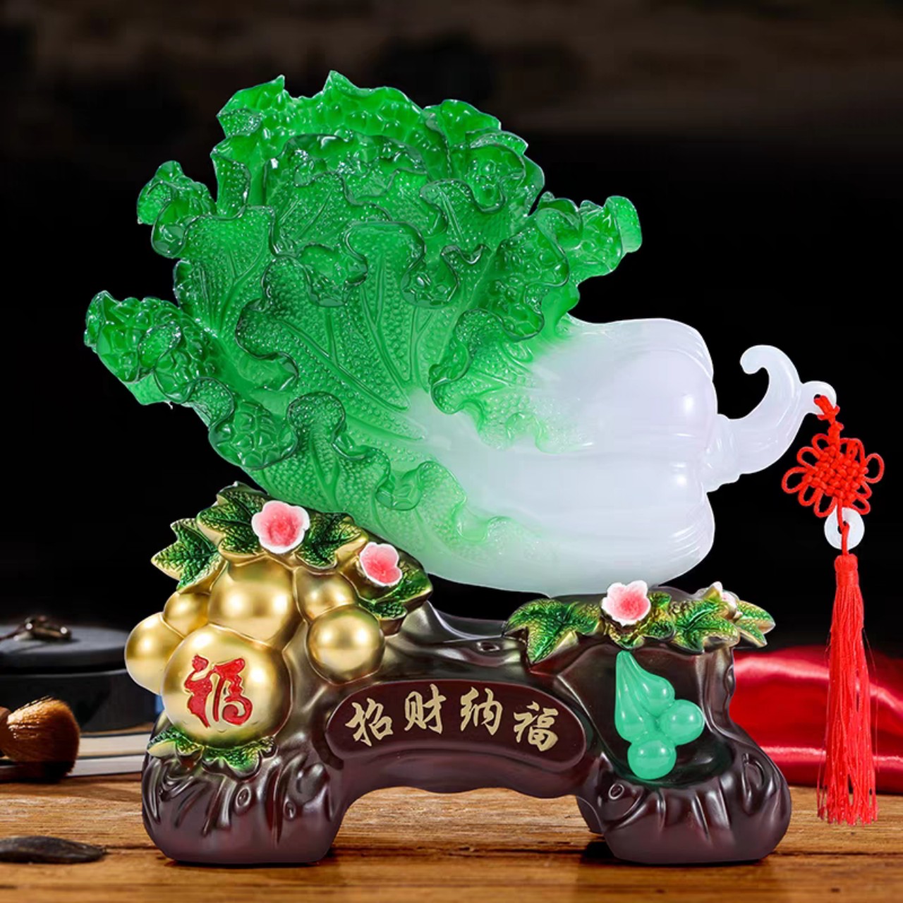 Tượng bắp cải phong thủy