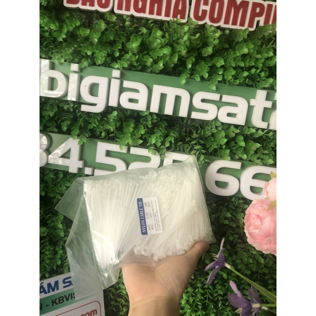 Dây Thít Các Loại Dùng Thi Công - 10cm (1000 sợi) - 20cm (500 sợi) - 30cm (250 sợi)