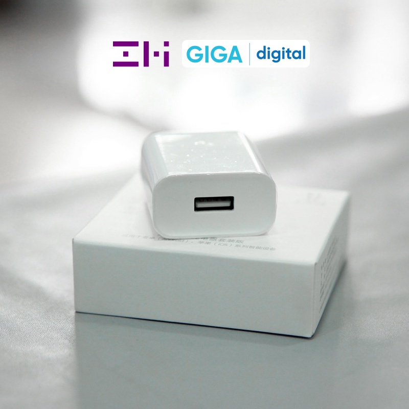 [ Hỏa tốc HN - HCM ]  Củ sạc nhanh 18W Xiaomi ZMI HA612 cổng USB