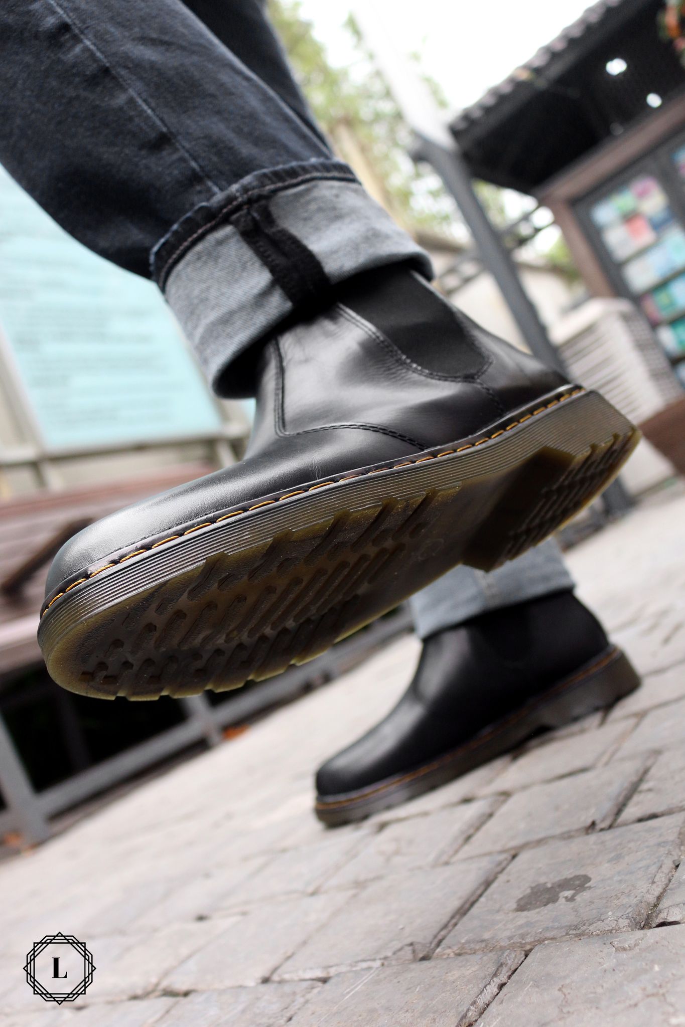 Giày Chelsea Boots Đốc Lucas Shoes da bò