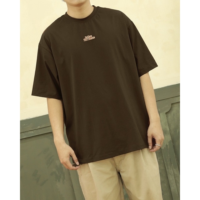Áo Thun Unisex Cổ Tròn 7MILLIONS Basic Summer - 3 Màu - 100% Cotton - Form Oversize