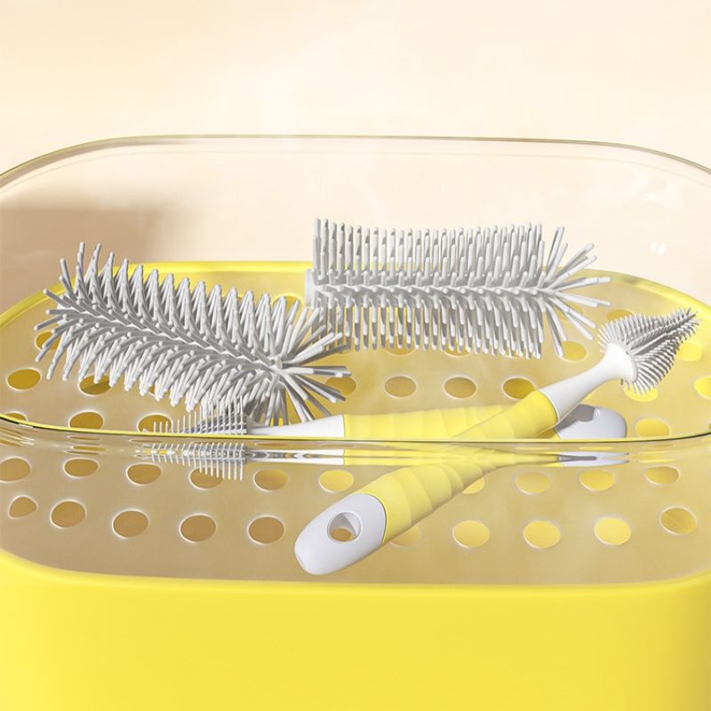 Cọ rửa bình sữa silicon , cọ rửa ống hút