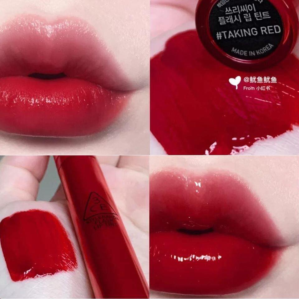 [HCM]??SON TINT BÓNG 3CE FLASH LIP TINT?? (ib chọn màu)