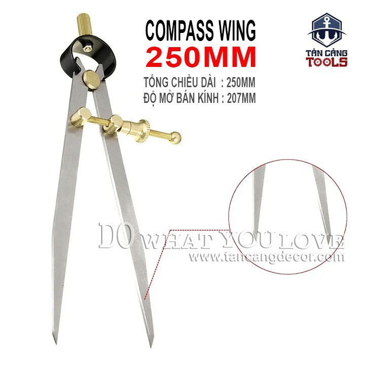 Compa Cơ Khí  Magato ( nhiều kích thước )