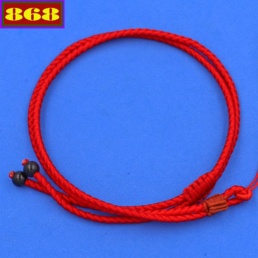 Vòng cổ dây dù đỏ VDUOO2
