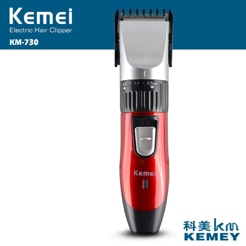 Tông đơ cắt tóc trẻ em Kemei 730 (Đỏ)