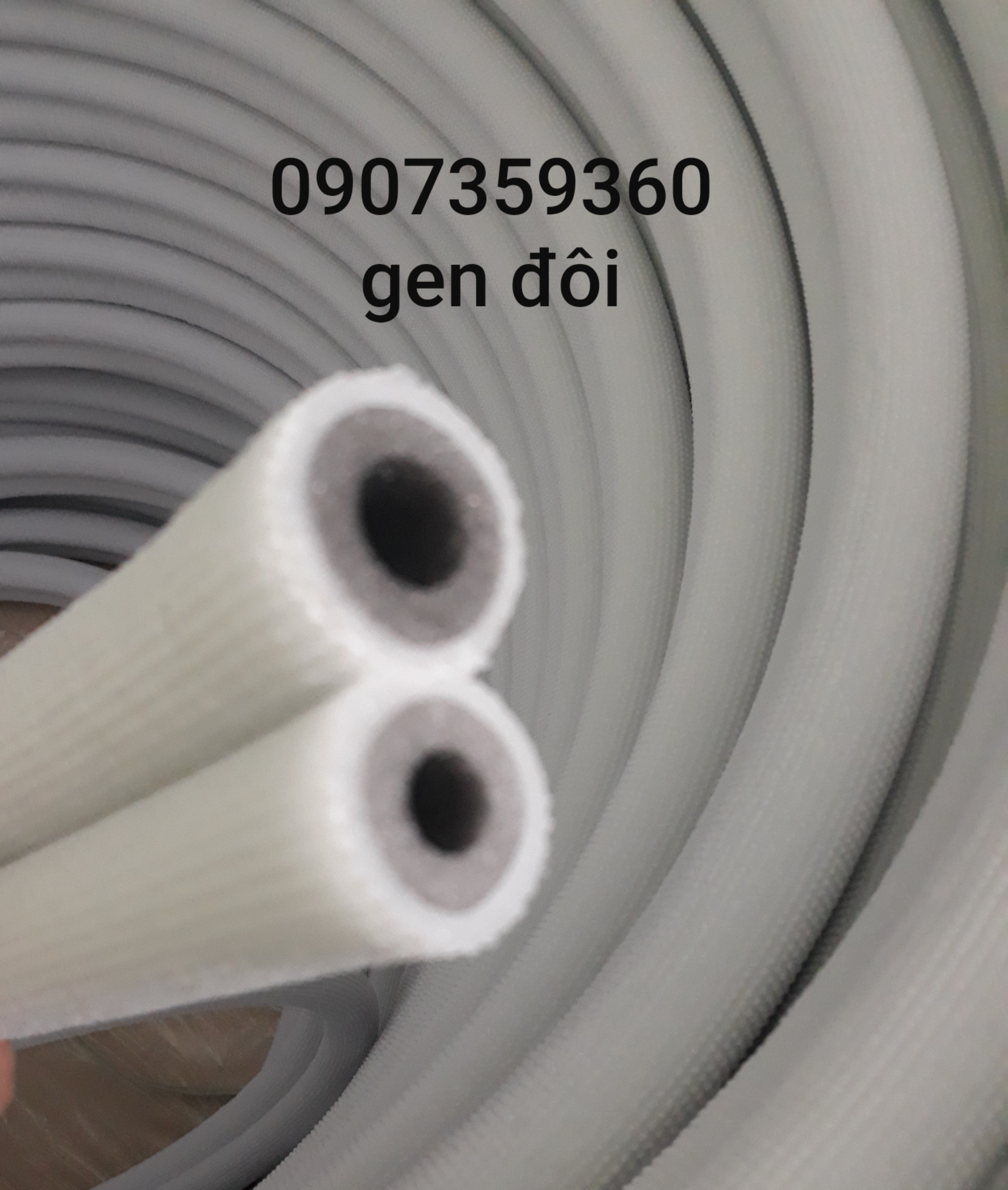 Gen trắng đôi cách nhiệt phi 6-10/6-12