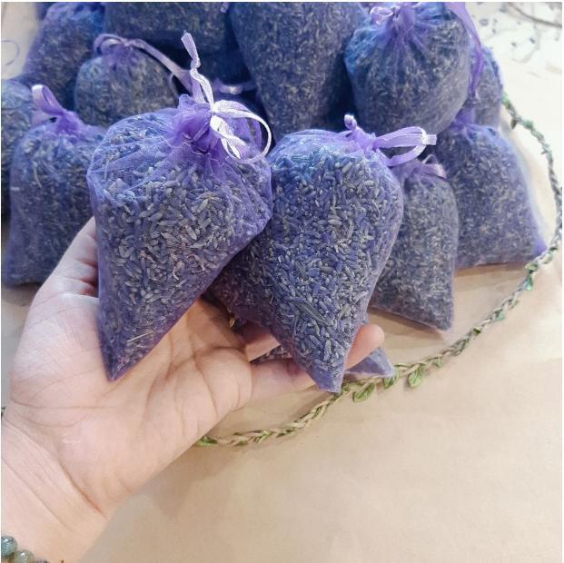 Combo 2 Túi thơm hoa khô lavender Túi Thơm Oải Hương Cao Cấp