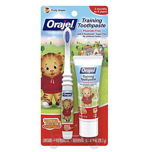 [HCM]Orajel - Set Bàn Chải Đánh Răng + Kem Dành Cho Bé