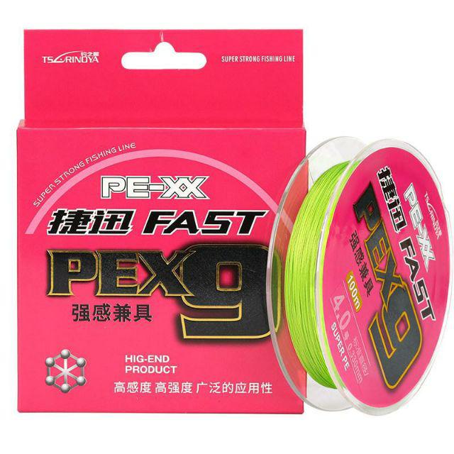 Dây PE Tsurinoya Fast X9 100m