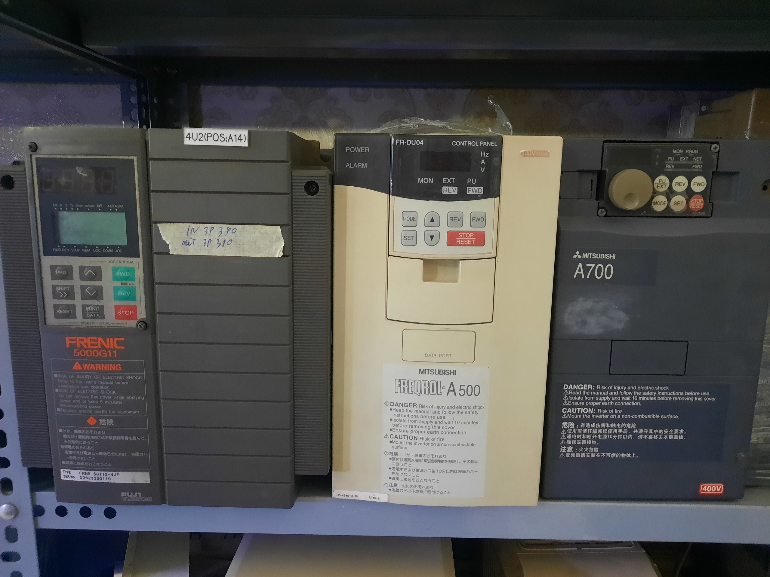 Biến Tần Nhật 5,5kw 220v Hàng Tháo Máy