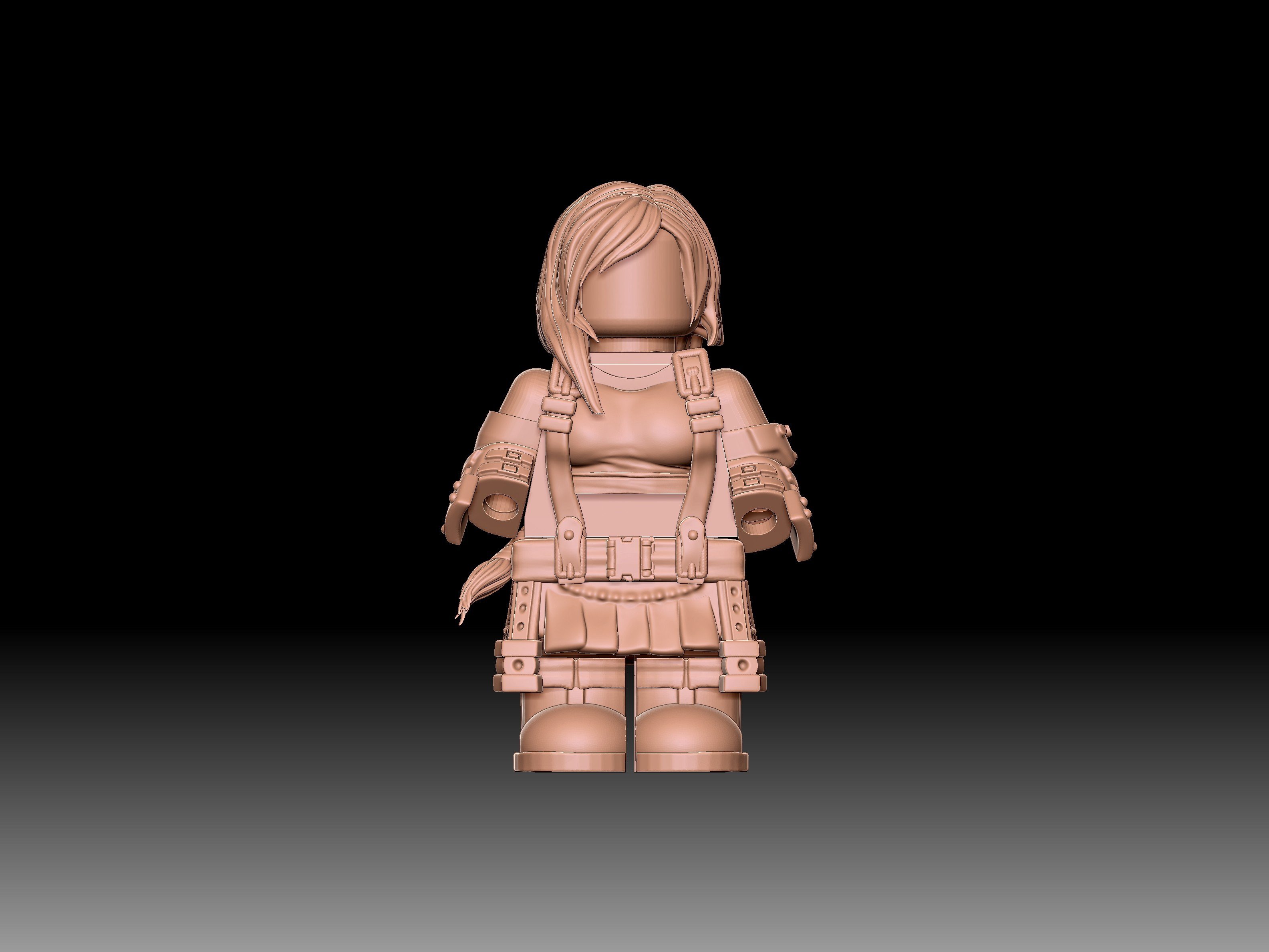 Custom LEGO set Tifa