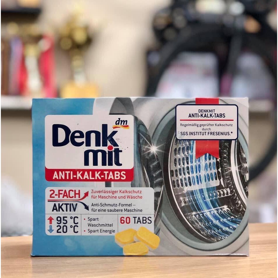 Combo 10 Viên Tẩy lồng giặt Denkmit Của Đức