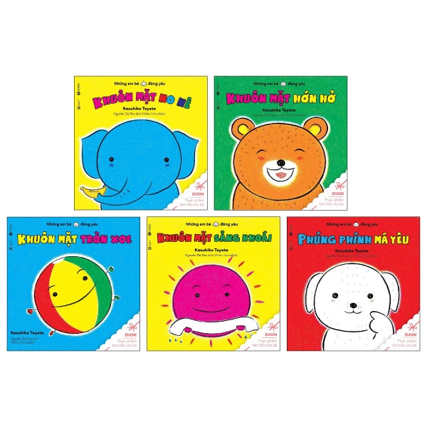 Fahasa - Combo Sách Hay Ehon - Những Em Bé Đáng Yêu (Bộ 5 Cuốn)