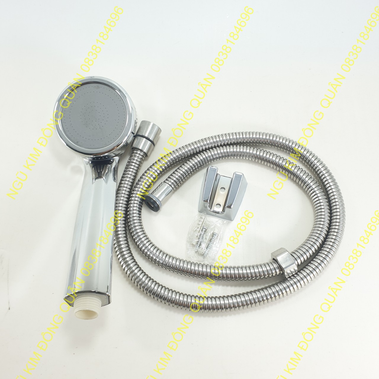Vòi Sen TắmBộ Tắm hoa sen nhựa si inox tăng áp loại đẹp dây sen inox 304 cài nhựa si Tay sen nhựa si inox bóng. DSI150 inox + CAISI+ TSN41 bộ tăm hoa sen tăng áp nhựa si inox rẻ đẹp