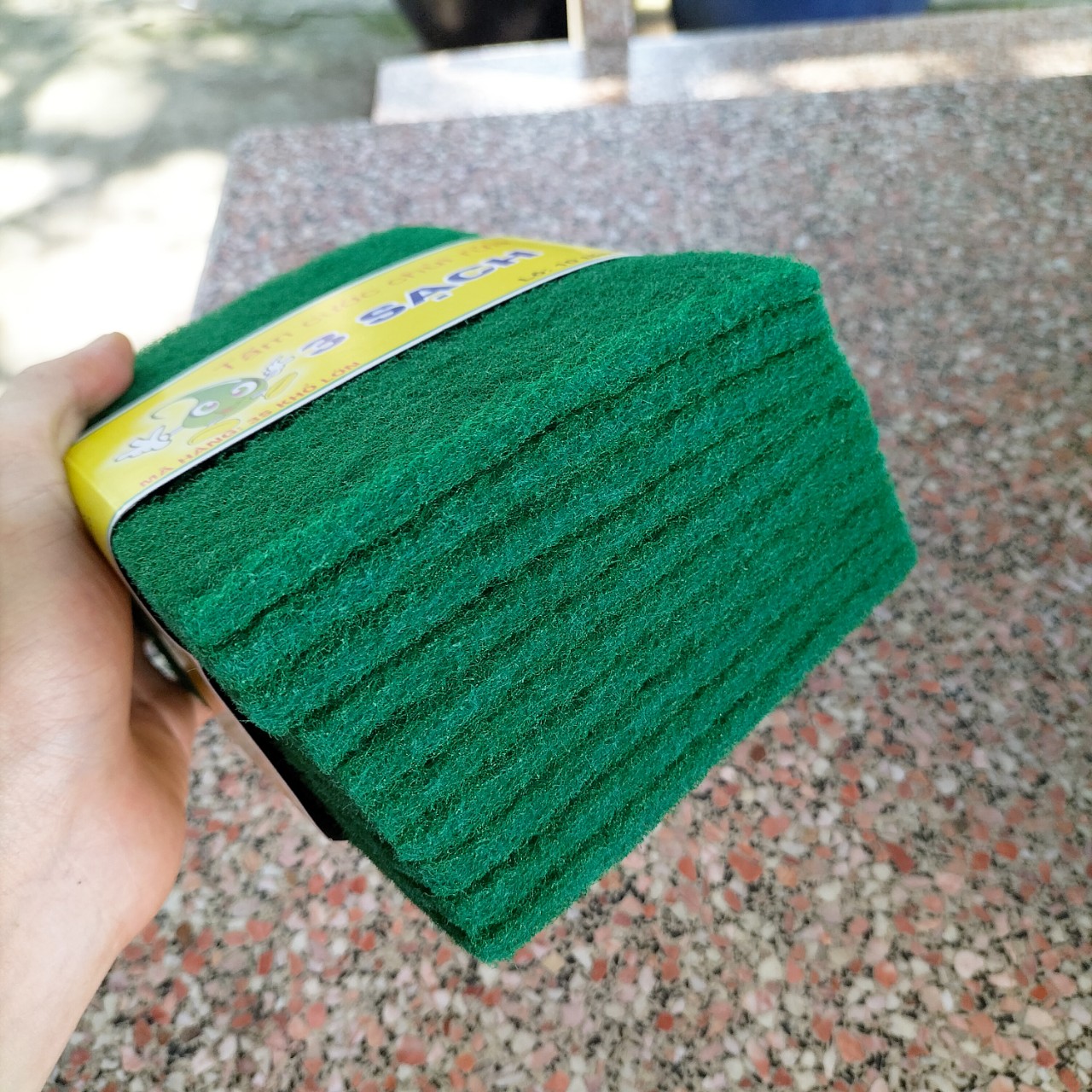 1 Miếng Cước Rửa Chén Xanh Đông Dương 01 Siêu Sạch Siêu Bền