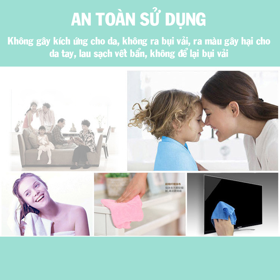 [Quà Tặng] Khăn Lau Microfiber CIND (40*40cm)