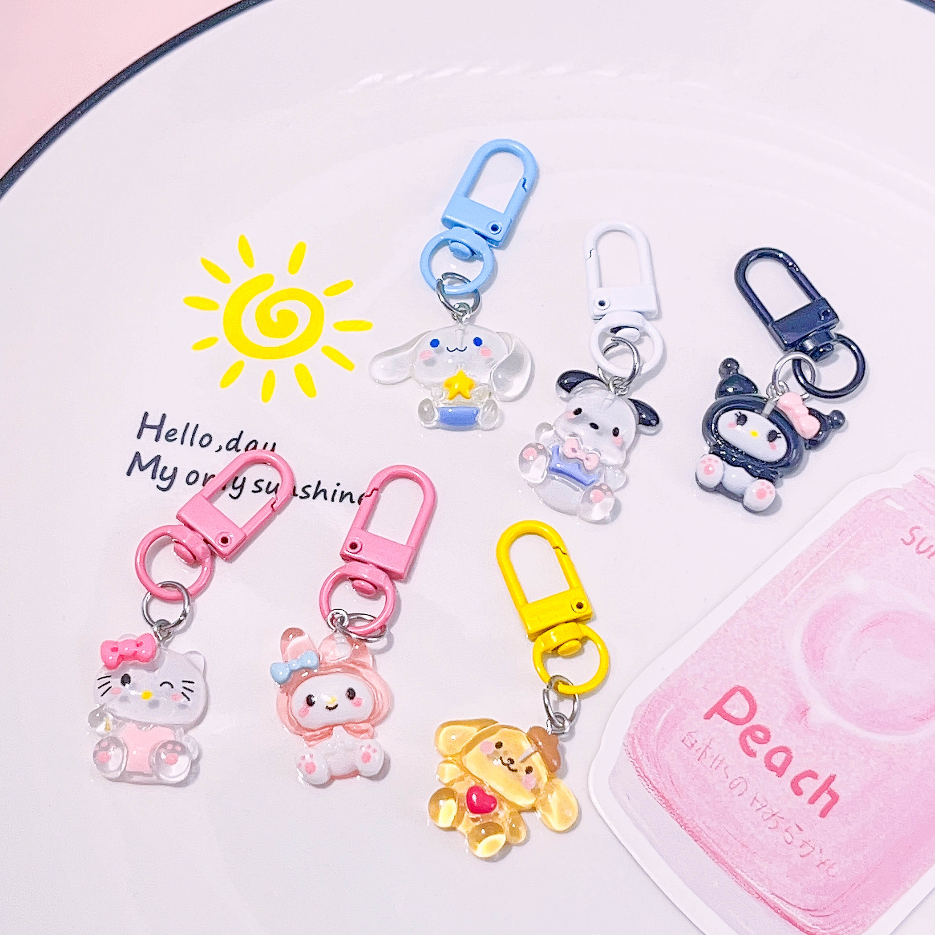 Móc khóa charm chó con cute lovelyhouse MKCHOCON08
