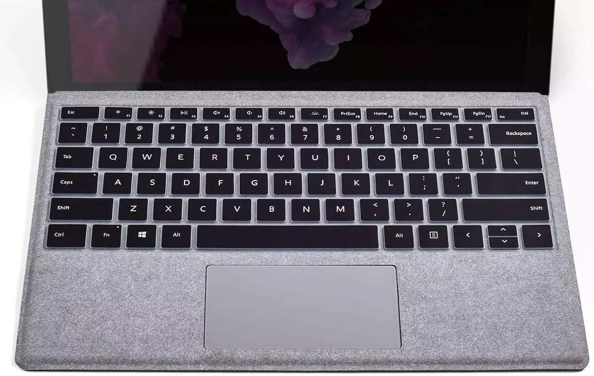 Phủ bàn Phím Silicon Cho Surface Pro 4, 5, 6, 7, 7+, 8, 9, X màu đen