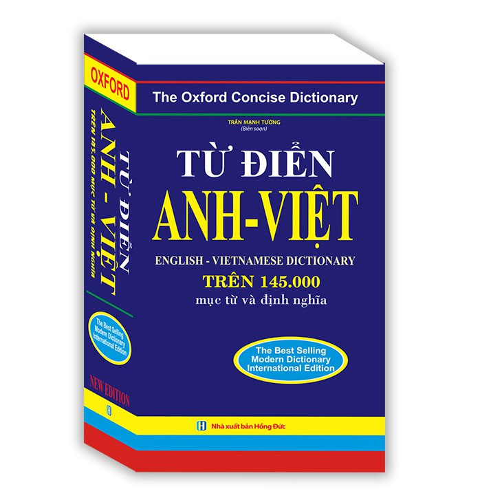 Từ điển Anh - Việt trên 145.000 mục từ và định nghĩa bìa mềm