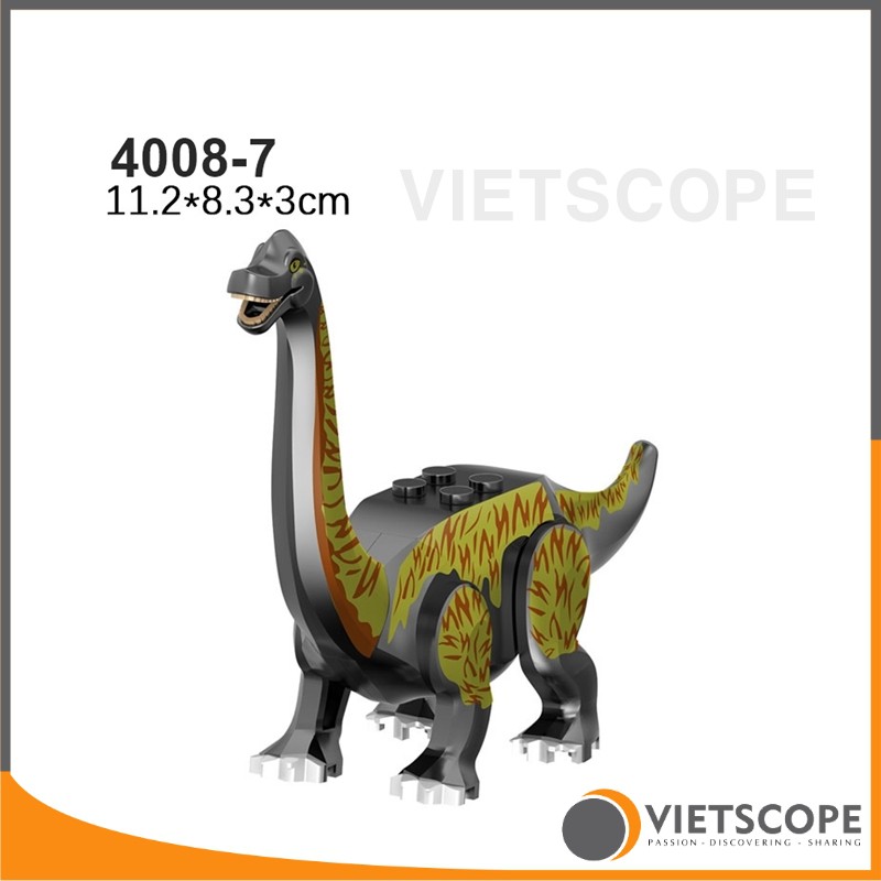 [HCM]Lắp ráp khủng long Jurassic World - Non lego - 4008