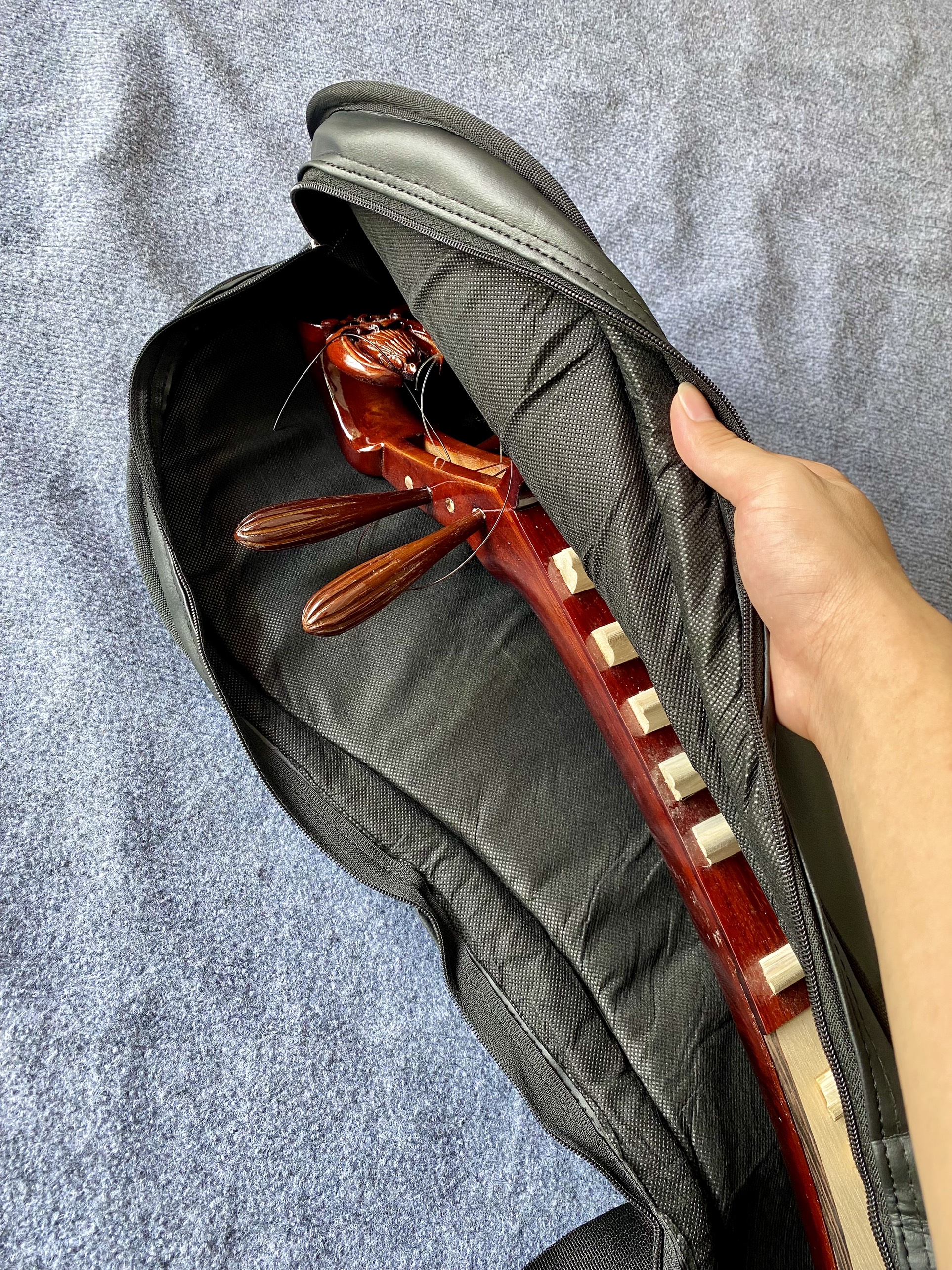 Bao da đàn Tỳ Bà 3 lớp cao cấp