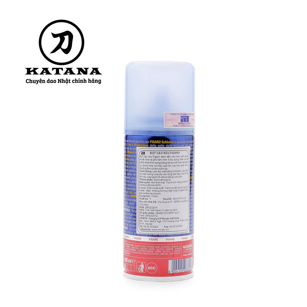 Bọt cạo râu Figaro nhỏ 100ml