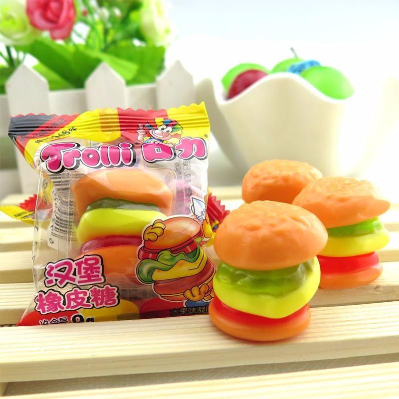 Kẹo Dẻo Hamburger Dễ thương Siêu Ngon Trolli Mini Burger 170g (Product From Germany)