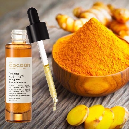 Tinh chất nghệ Hưng Yên cocoon 30ml (turmeric serum) thuần chay
