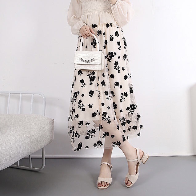Giày sandal nữ gót vuông 3p quai xếp cách điệu đơn giản - SD157